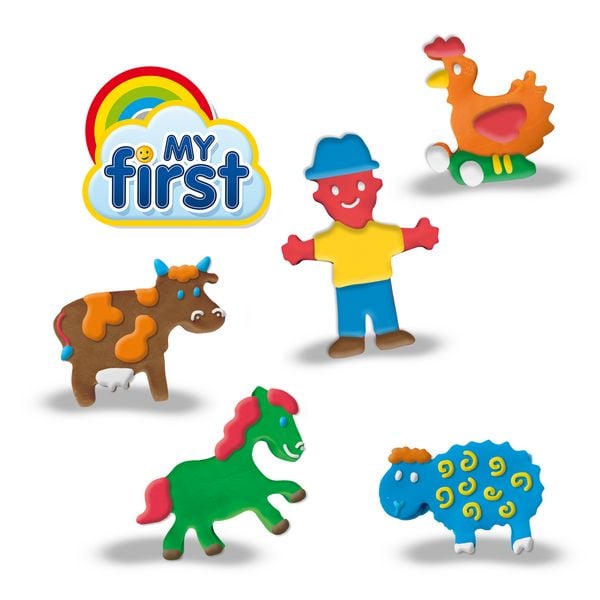Produktbild: SES CREATIVE Knete My First Mega-Set mit Werkzeugen