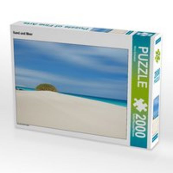 CALVENDO Puzzle Sand und Meer 2000 Teile Lege-Größe 90 x 67 cm Foto-Puzzle Bild von Nina Schwarze