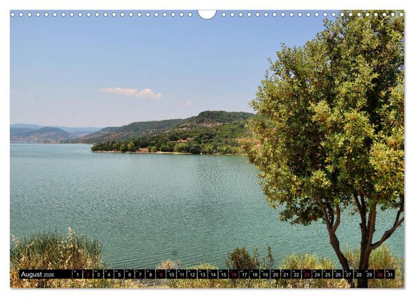 Produktbild: Lac du Salagou - Ein Kleinod im S&uuml;dwesten Frankreichs (Wandkalender 2026 DIN A3 quer), CALVENDO Monatskalender