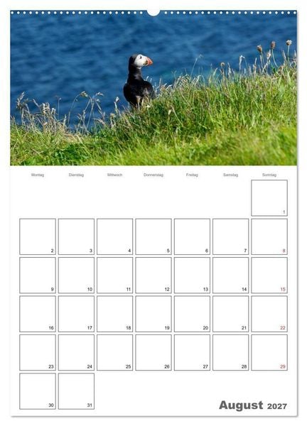 Produktbild: Schottland f&uuml;r Naturliebhaber (hochwertiger Premium Wandkalender 2027 DIN A2 hoch), Kunstdruck in Hochglanz