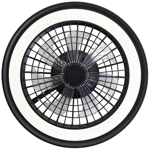 Produktbild: Brilliant G99280/06 Palmero LED-Deckenleuchte mit Ventilator LED-Modul 40W Schwarz