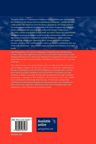 Produktbild: Advances in Data Management