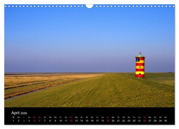Produktbild: Ostfriesland (Wandkalender 2026 DIN A3 quer), CALVENDO Monatskalender