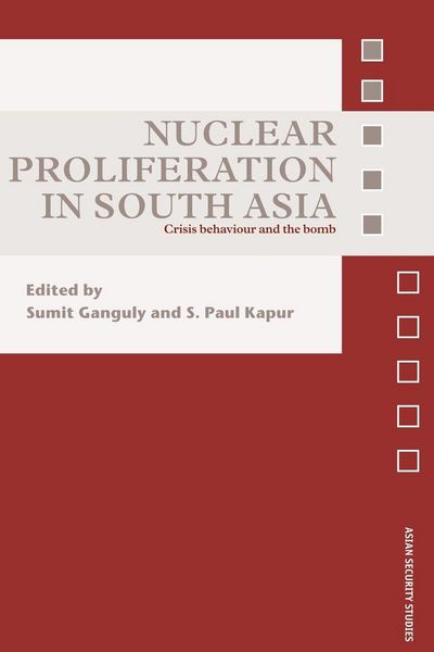 Produktbild: Nuclear Proliferation in South Asia