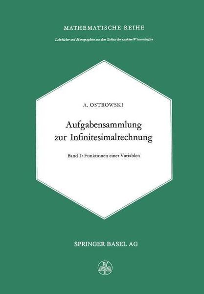Produktbild: Aufgabensammlung zur Infinitesimalrechnung