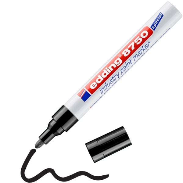 Produktbild: EDDING&reg; Lack Marker 8750 Industry, schwarz