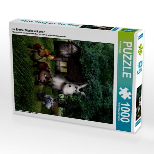 Produktbild: Die Bremer Stadtmusikanten (Puzzle)