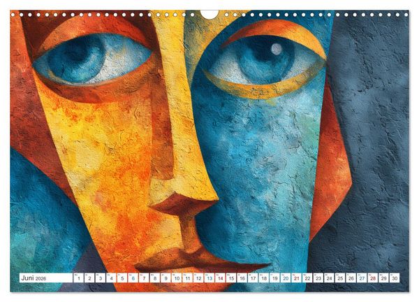 Produktbild: Design trifft Zeit (Wandkalender 2026 DIN A3 quer), CALVENDO Monatskalender