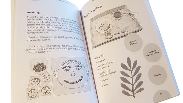 Produktbild: 90 beliebte Aktionstabletts. Montessori-Spielideen f&uuml;r Feinmotorik, Konzentration, Logik und Zahlen