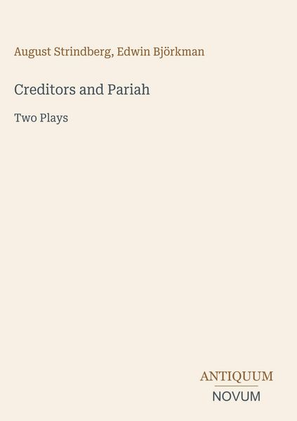 Produktbild: Creditors and Pariah