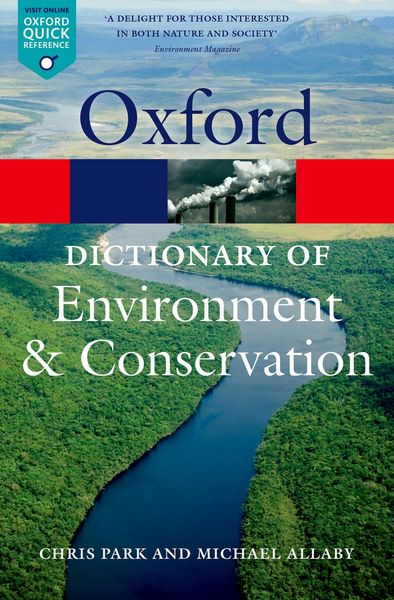 Produktbild: A Dictionary of Environment and Conservation