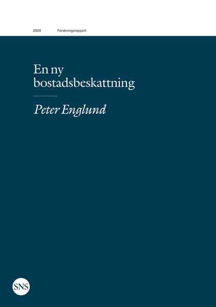 Produktbild: En ny bostadsbeskattning
