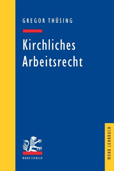 Produktbild: Kirchliches Arbeitsrecht