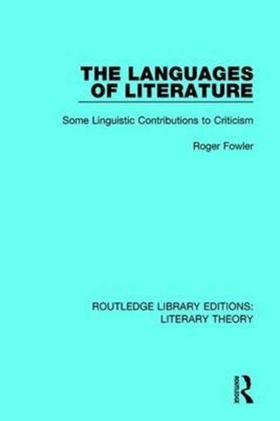 Produktbild: The Languages of Literature