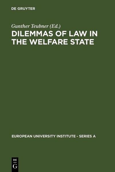Produktbild: Dilemmas of Law in the Welfare State