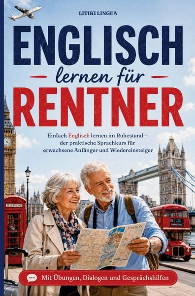 Produktbild: Englisch lernen f&uuml;r Rentner - einfach Englisch lernen im Ruhestand