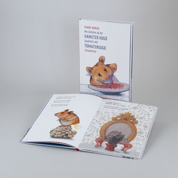 Produktbild: Am liebsten a&szlig; der Hamster Hugo Spaghetti mit Tomatensugo