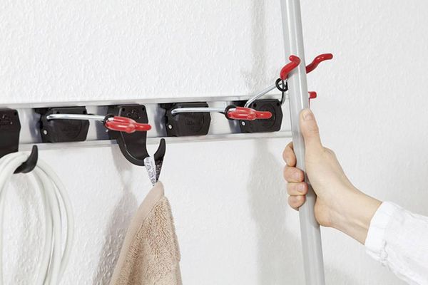 Produktbild: Bruns Ger&auml;tehalterleiste 5 Halter 60459 0.75 m