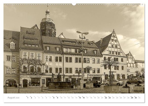 Produktbild: Nostalgiekalender Pirna (hochwertiger Premium Wandkalender 2026 DIN A2 quer), Kunstdruck in Hochglanz