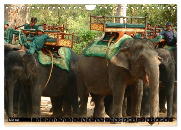 Produktbild: Kambodscha - Angkor Wat (Wandkalender 2026 DIN A4 quer), CALVENDO Monatskalender