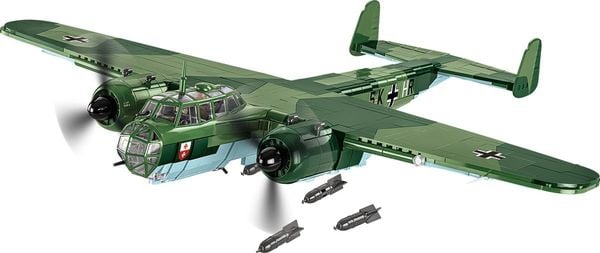 Produktbild: COBI Historical Collection 5754 - Dornier Do17 Z-2, WWII, Flugzeug, Bomber, Bausatz, 1:32, 1383 Klemmbausteine