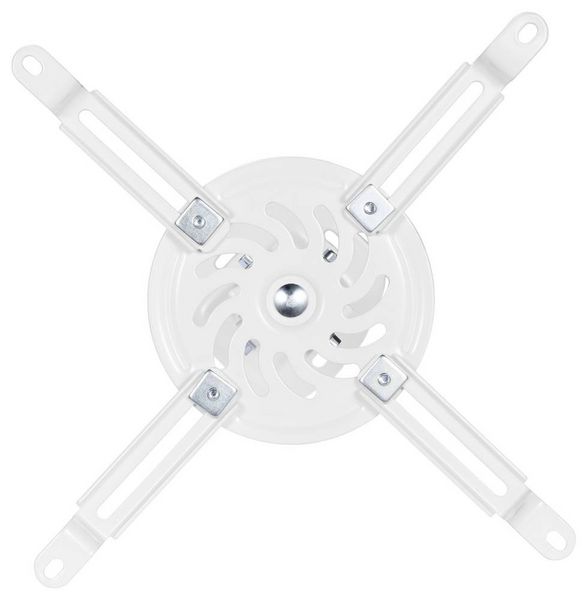 Produktbild: Reflecta Prometheus Beamer-Deckenhalterung Deckenhalter, Drehbar, Neigbar Boden-/Deckenabstand (max.): 580 mm Wei&szlig;