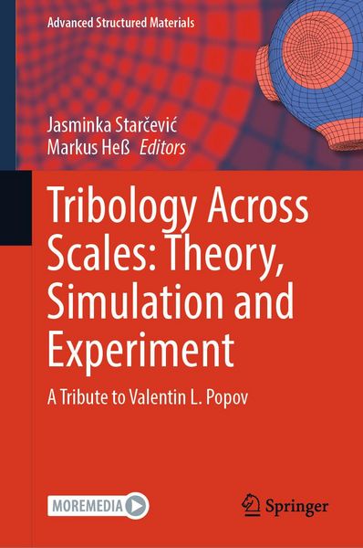 Produktbild: Tribology Across Scales: Theory, Simulation and Experiment