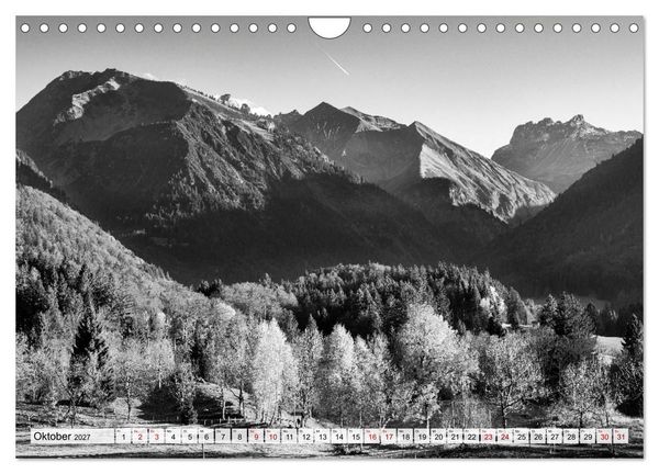 Produktbild: Traumhafte Allg&auml;uer Alpen (Wandkalender 2027 DIN A4 quer), CALVENDO Monatskalender