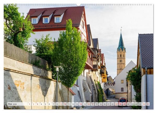 Produktbild: Lauingen Impressionen (Wandkalender 2026 DIN A2 quer), CALVENDO Monatskalender