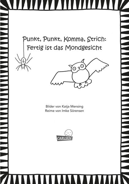 Punkt Punkt Komma Strich Fertig Ist Das Mondgesicht Text Punkt, Punkt, Komma, Strich: Fertig ist das Mondgesicht von Imke
