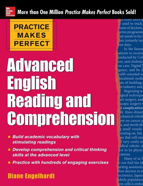 Produktbild: Practice Makes Perfect Advanced English Reading and Comprehension