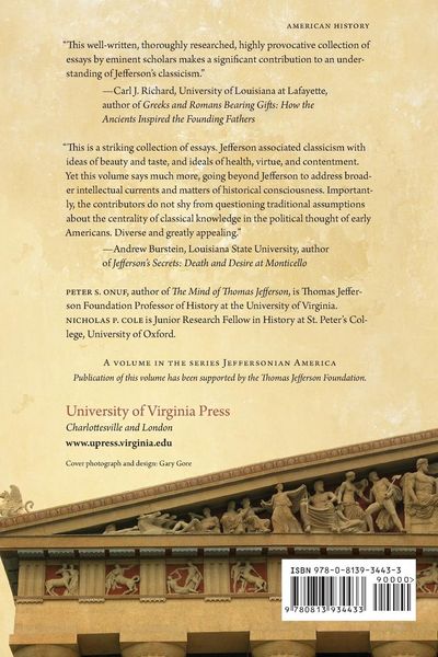 Produktbild: Thomas Jefferson, the Classical World, and Early America