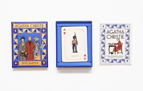 Produktbild: Agatha Christie Spielkarten