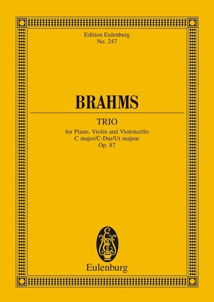 Produktbild: Piano Trio C major