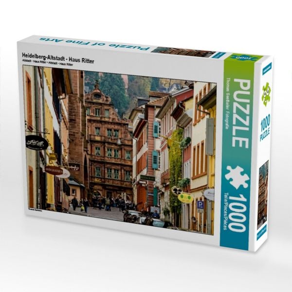Produktbild: CALVENDO Puzzle Heidelberg-Altstadt - Haus Ritter | 1000 Teile Lege-Gr&ouml;&szlig;e 64x48cm Foto-Puzzle f&uuml;r gl&uuml;ckliche Stunden