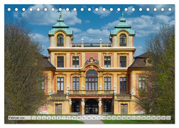 Produktbild: Schlossromantik (Tischkalender 2026 DIN A5 quer), CALVENDO Monatskalender