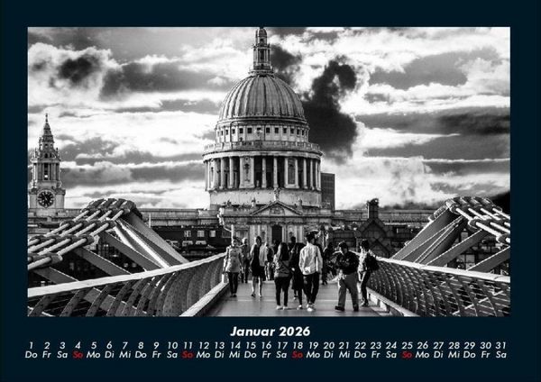 Produktbild: London 2026 Fotokalender DIN A4