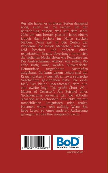Produktbild: Die gro&szlig;e Chaos AG