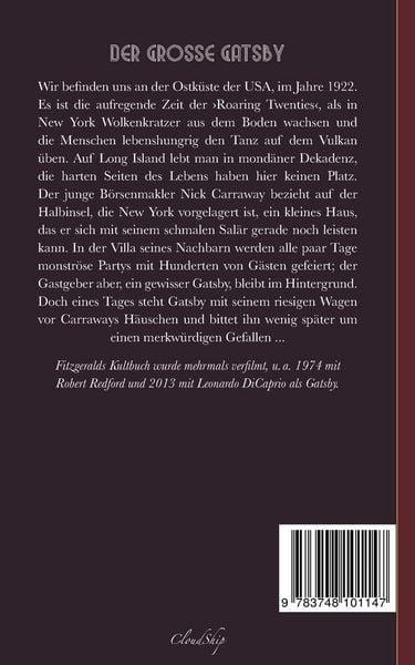 Produktbild: Der gro&szlig;e Gatsby