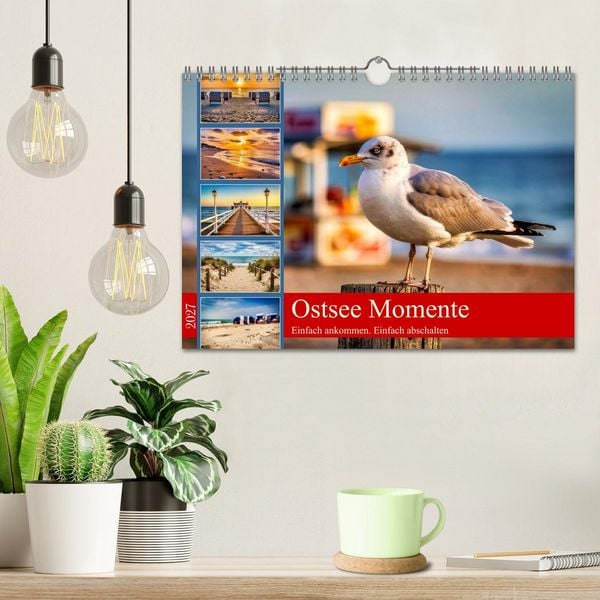 Produktbild: Ostsee Momente (Wandkalender 2027 DIN A4 quer), CALVENDO Monatskalender