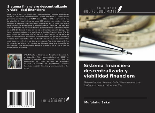 Produktbild: Sistema financiero descentralizado y viabilidad financiera