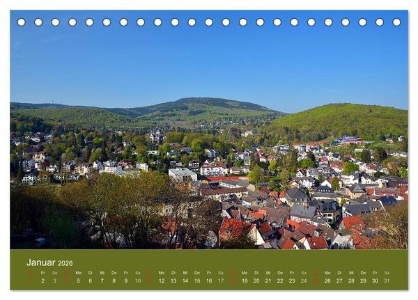 Produktbild: K&ouml;nigstein im Taunus und Umgebung (Tischkalender 2026 DIN A5 quer), CALVENDO Monatskalender