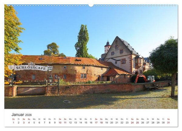 Produktbild: B&uuml;dingen - historische Stadt (hochwertiger Premium Wandkalender 2026 DIN A2 quer), Kunstdruck in Hochglanz