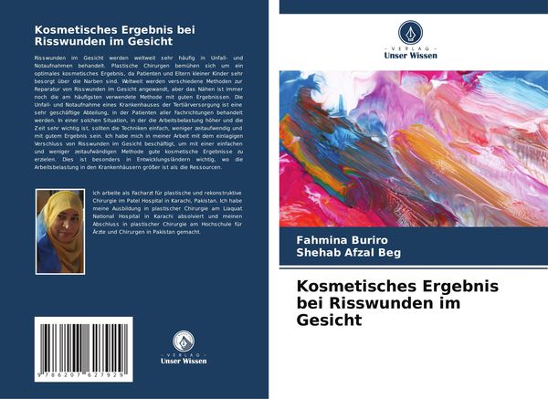 Produktbild: Kosmetisches Ergebnis bei Risswunden im Gesicht
