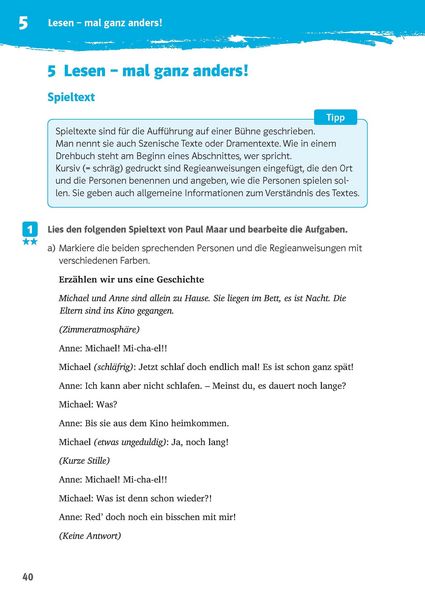 Produktbild: Klett 10-Minuten-Training Deutsch Texte lesen und verstehen 5. Klasse