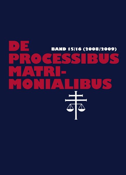 Produktbild: De processibus matrimonialibus