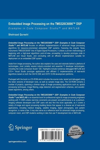 Produktbild: Embedded Image Processing on the TMS320C6000&trade; DSP
