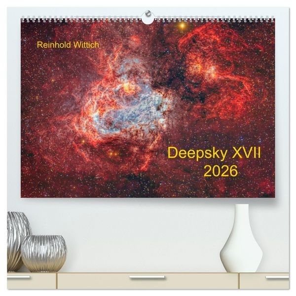 Produktbild: Deepsky XVII (hochwertiger Premium Wandkalender 2026 DIN A2 quer), Kunstdruck in Hochglanz