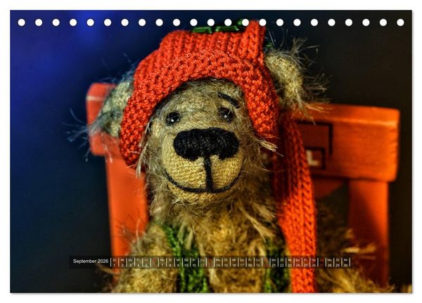 Produktbild: Die Teddys sind los (Tischkalender 2026 DIN A5 quer), CALVENDO Monatskalender