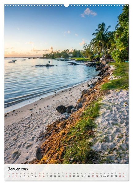 Produktbild: Mauritius &ndash; Insel der Farben und Tr&auml;ume (hochwertiger Premium Wandkalender 2027 DIN A2 hoch), Kunstdruck in Hochglanz